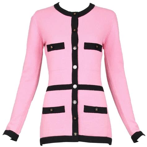 CHANEL Pink Cardigan Sweaters for Women for sale .